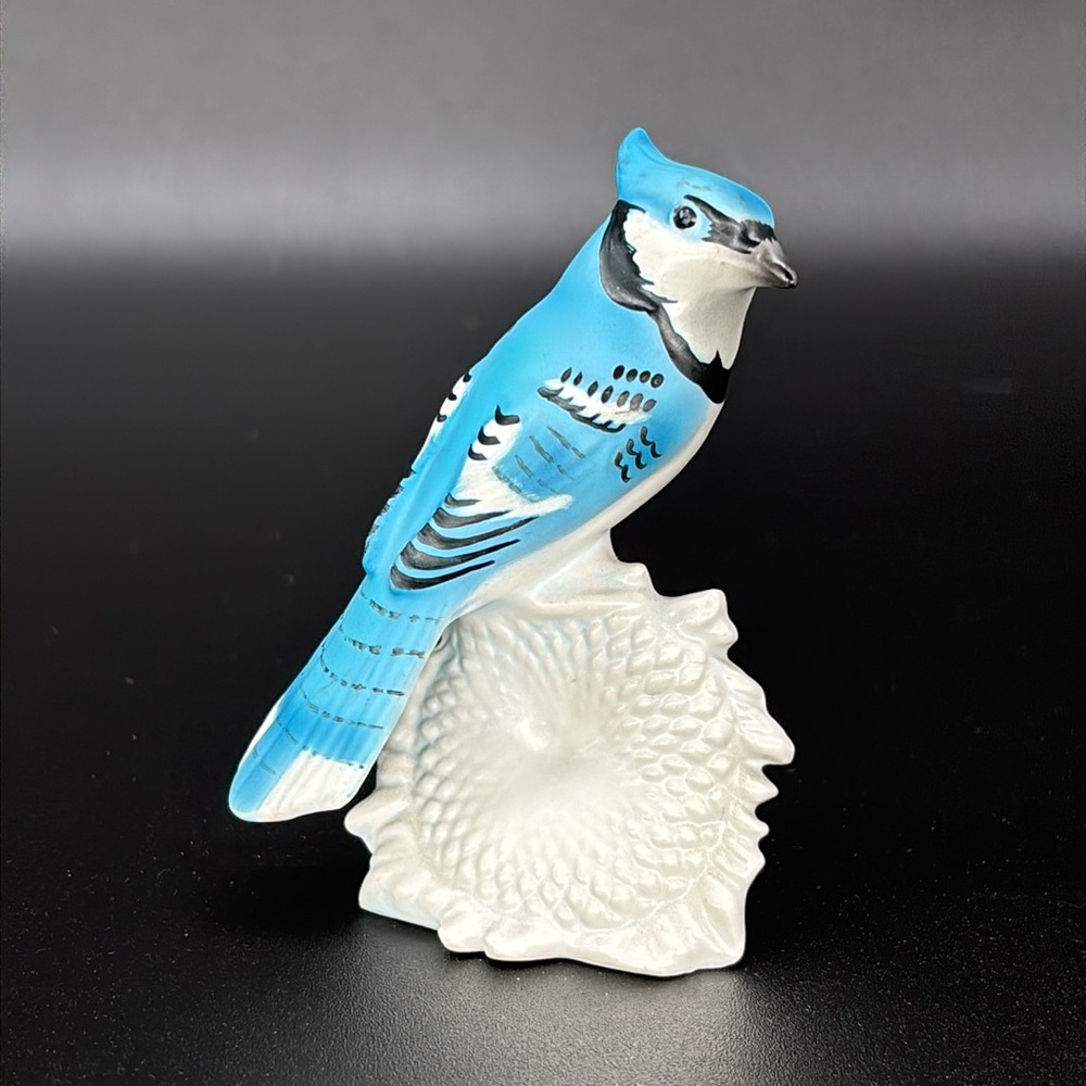 Vintage Goebel Poreclain Blue Jay